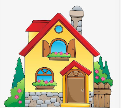 Gambar Rumah Kartun Lucu Sederhana Gambar Rumah Kartun Lucu Sederhana