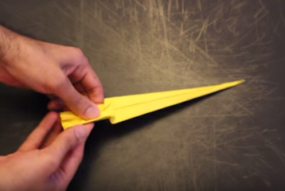 Cách xếp con dao bằng giấy phong cách origami