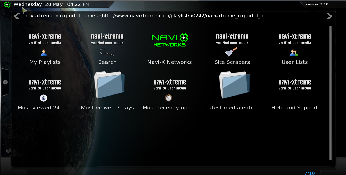 عودة اضافة ال NAVI X للعمل على برنامج ال XBMC 2014 أكبر مستودع للقنوات 