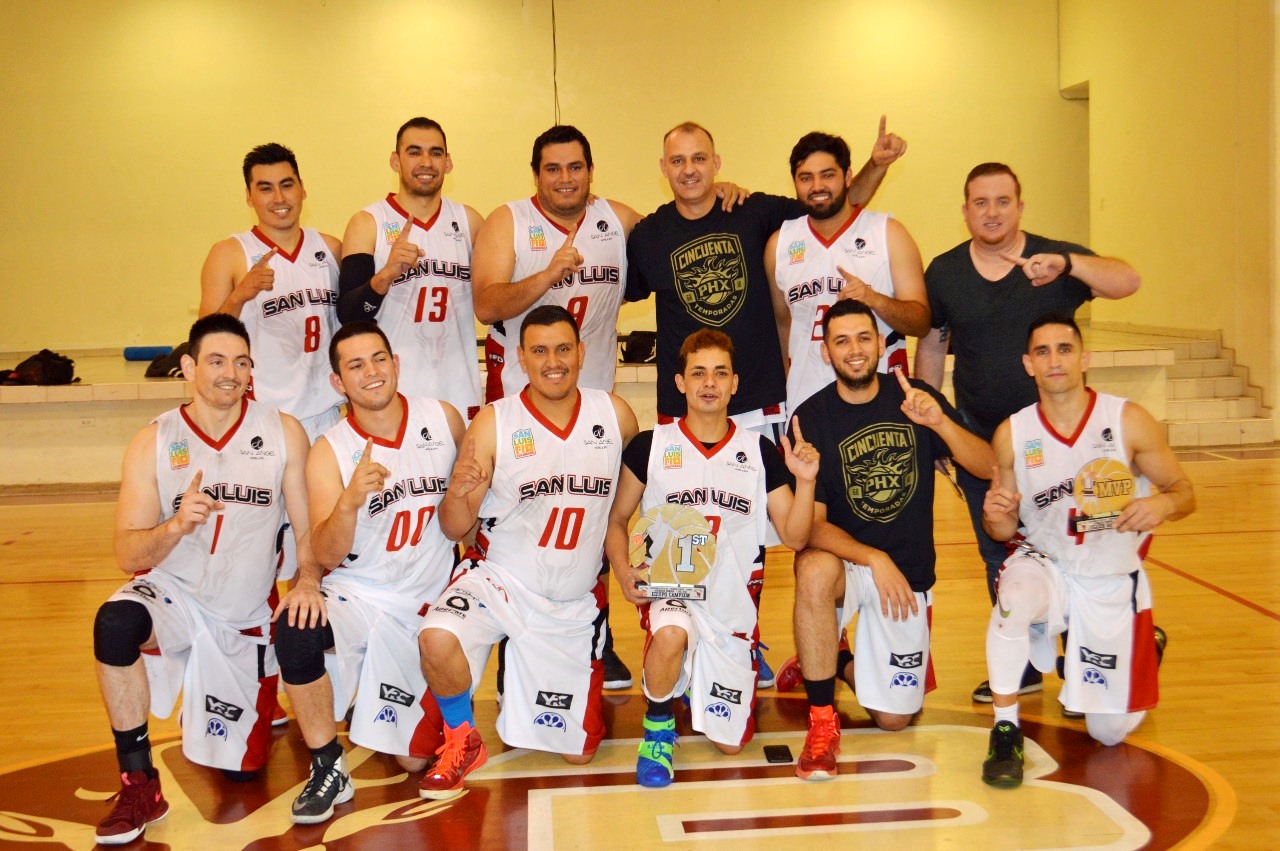 San Luis, R.C. , Campeón del Estatal Varonil de Primera Fuerza 2017.