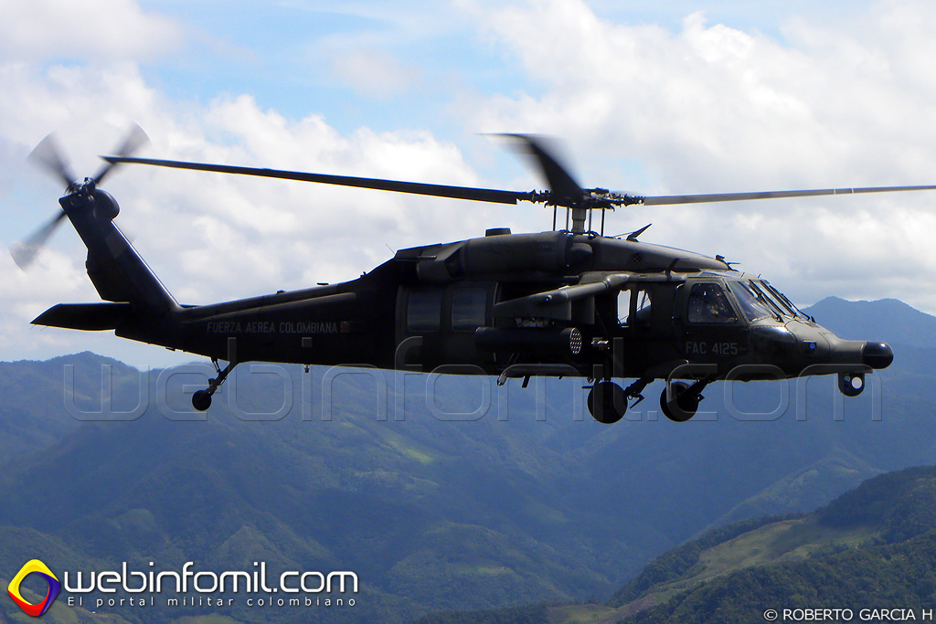 helicoptero arpia fuerza aerea colombiana