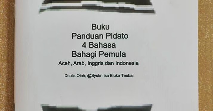Contoh Mukaddimah Bahasa Aceh 1