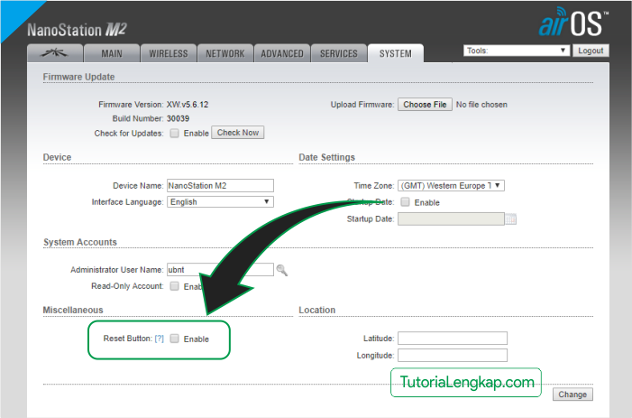 Tutorialengkap Mengatasi Ubiquiti Sering Kembali ke pengaturan Default dengan Sendirinya