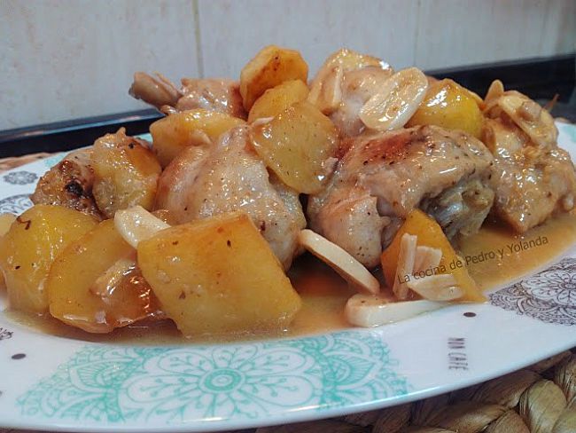 Pollo al ajillo cocina fácil
