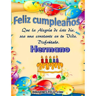 Feliz CumpleaƱos Hermano