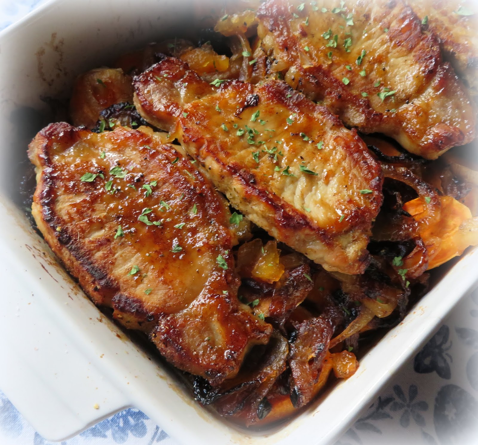 Pork Chops Baked with Sweet Potatoes The English Kitchen