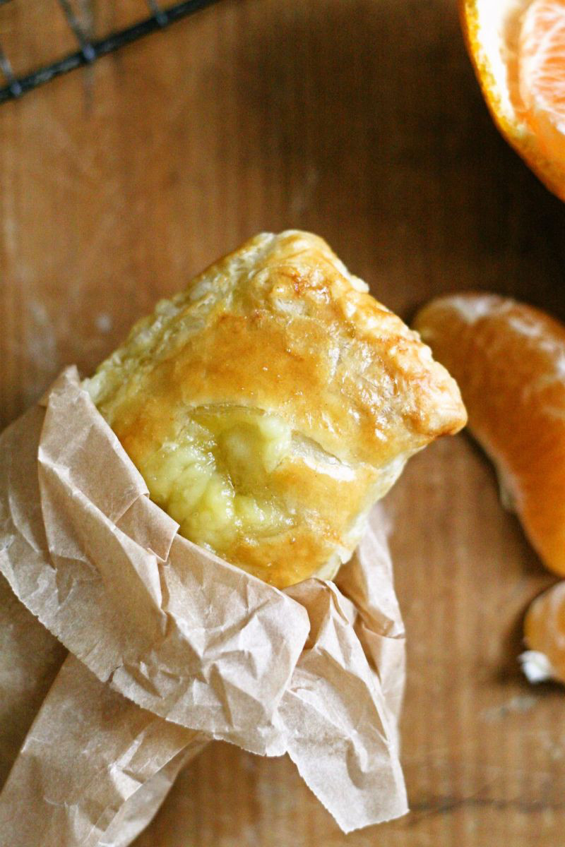 Perfectly imperfect Ham and Cheese Danish