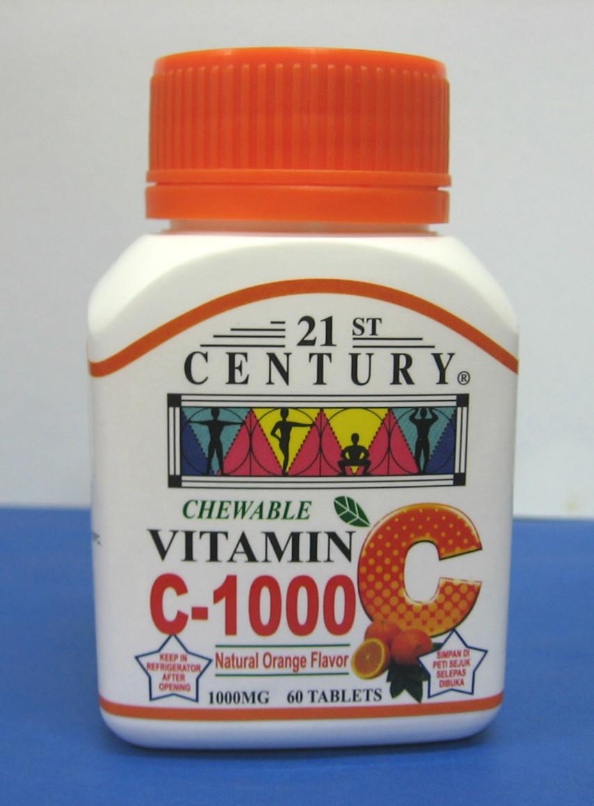 Qalidatulaishah Review Vitamin C 1000mg Brand 21st Century