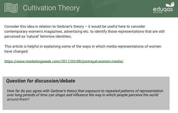 Cultivation theory examples image