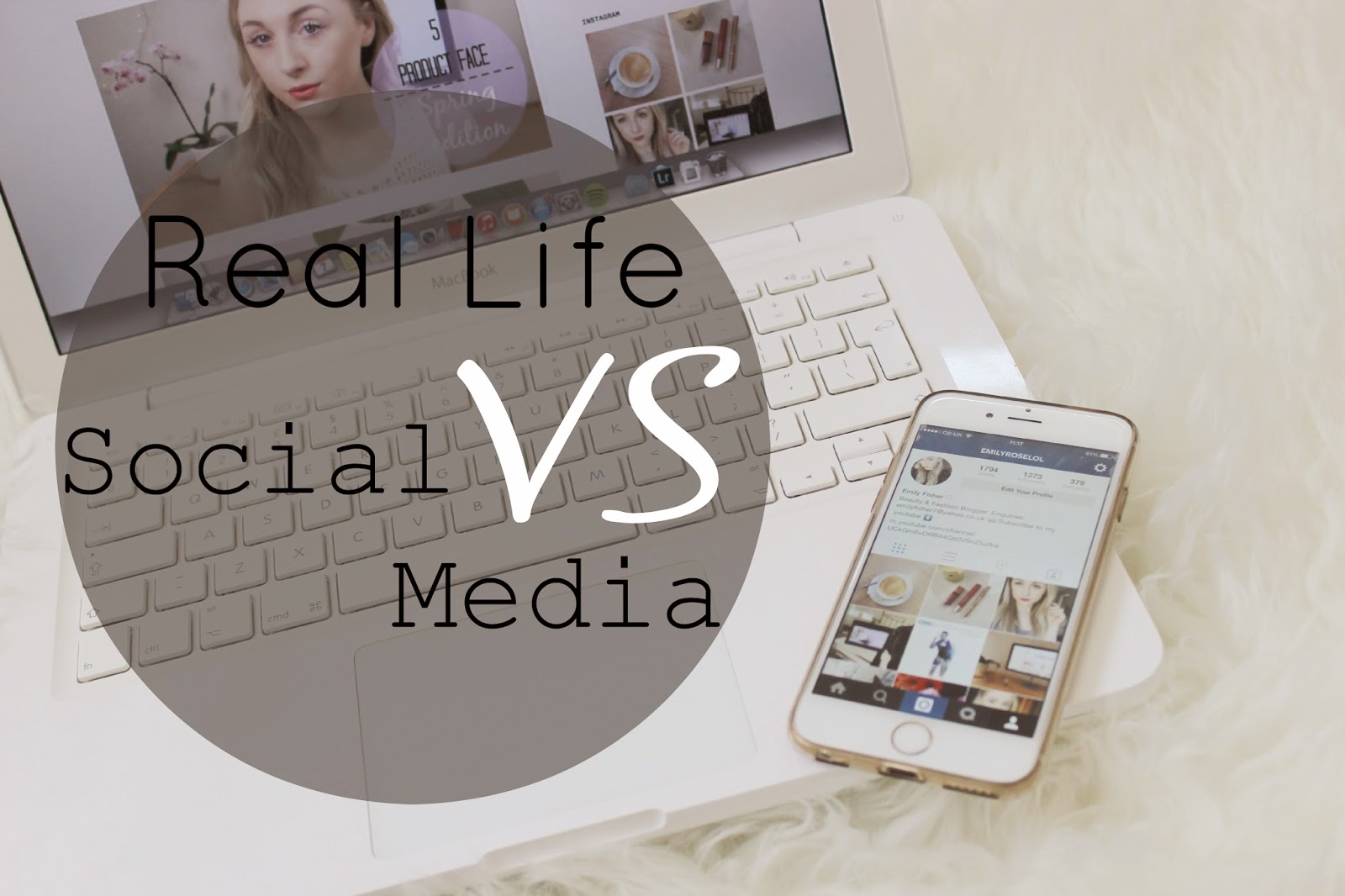 social media vs real life essay