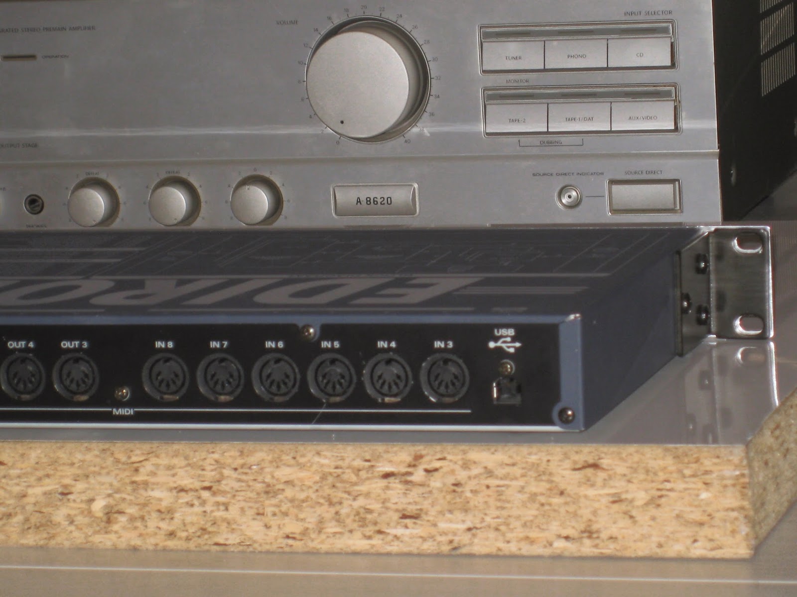 Infrequent Sound [sex.tex] technology Roland Edirol UM880 8IN/8OUT