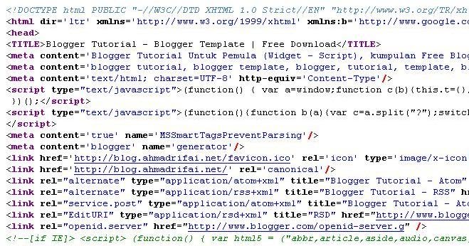 Meta script. Meta script