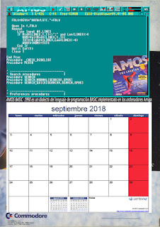 CUAZ: Calendario AMIGA 2018