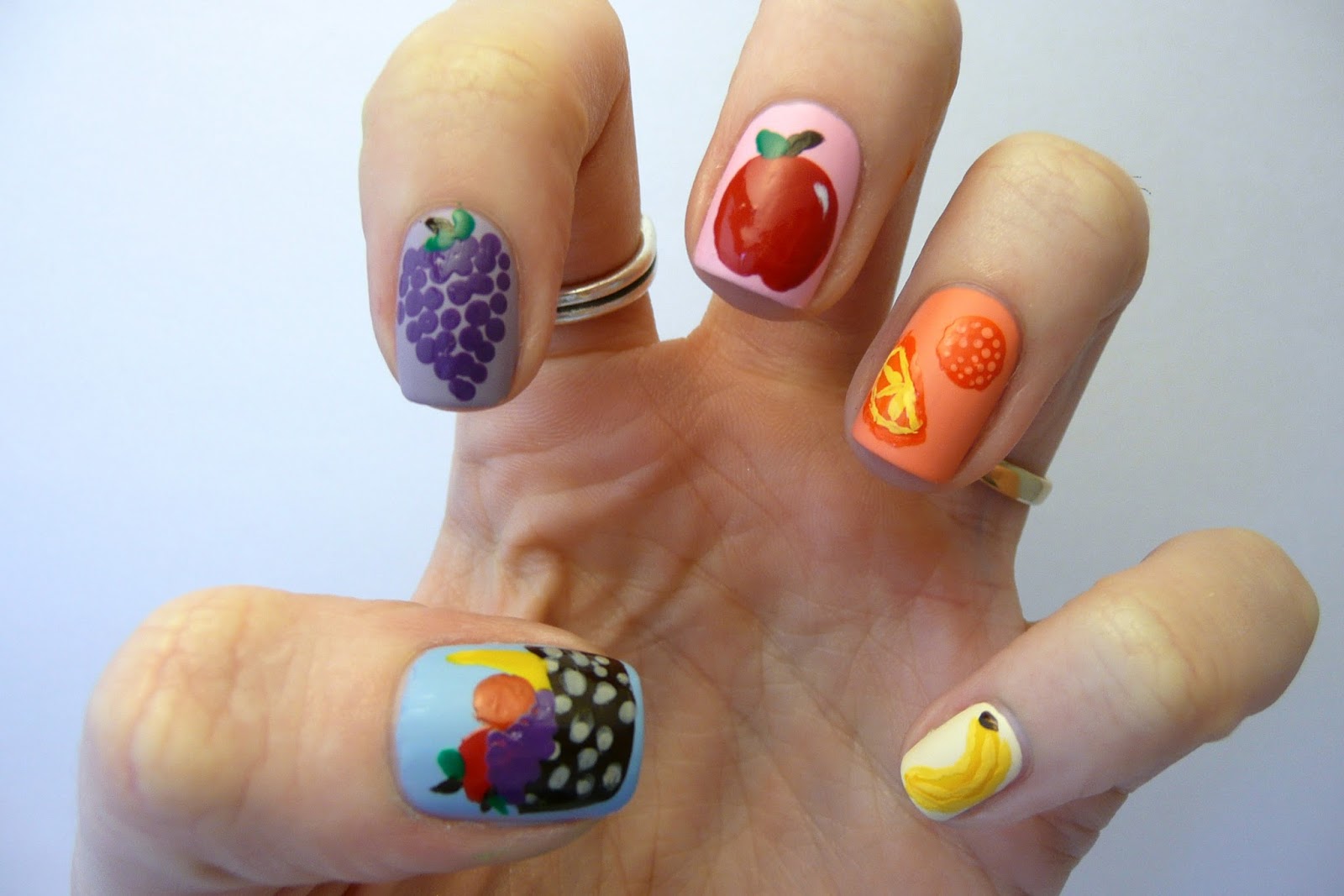 Casa de Polish Nail Art NailOff Fruit Nails