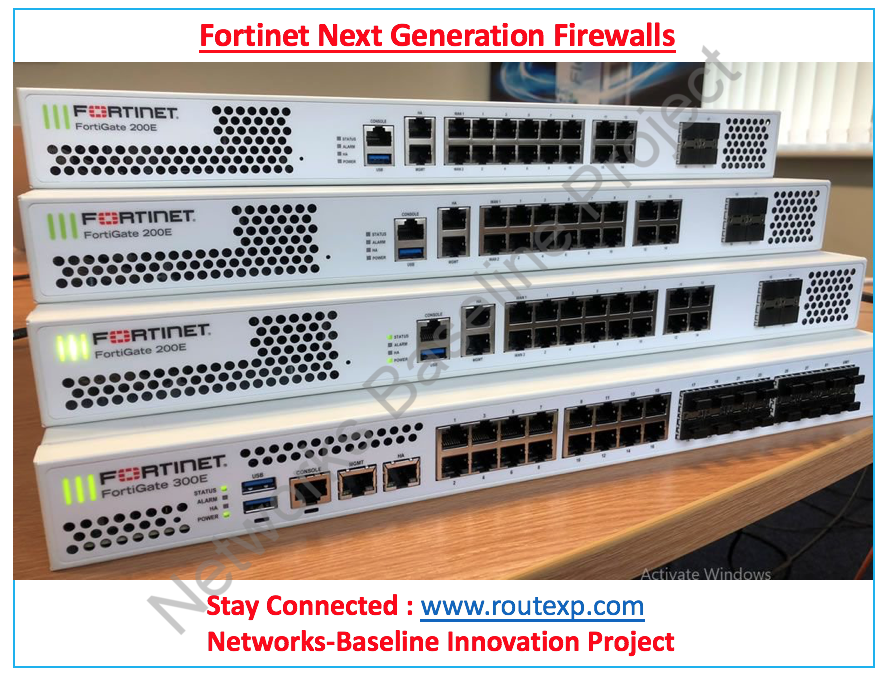Next Generation Firewalls Top 4 Vendors in the industry Route XP