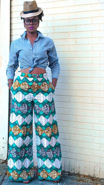 Beautiful African Trouser and Blouse Beautiful-Ankara-Trouser-Blouse=