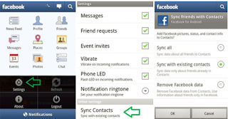 Sync Facebook Contacts on Android