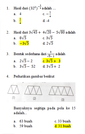 Soal Dan Pembahasan Prediksi Un Erlangga 2018 Sekolah Wajib