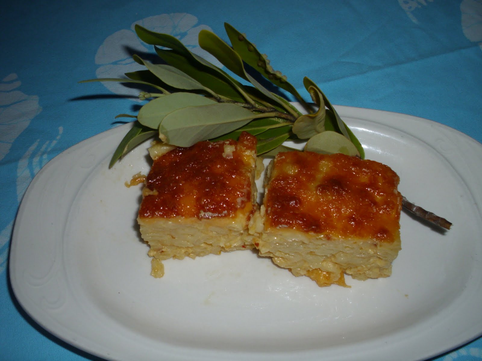 Small Hope Bay Lodge Andros Island Bahamas Baked Macaroni and Cheese