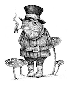 12-Mister-Frog-Thiago-Bianchini-Eclectic-Collection-of-Drawings-and-Illustrations-www-designstack-co