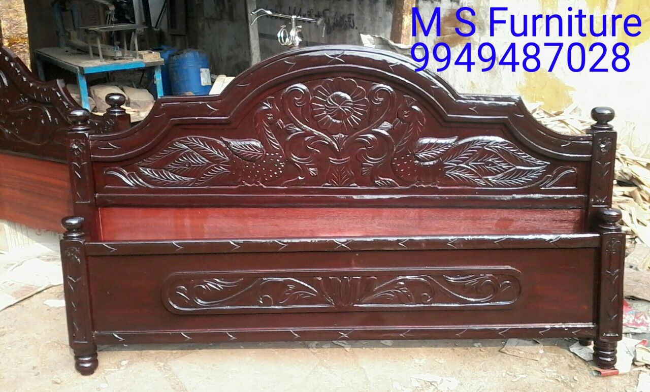 6 6 teak wood cot
