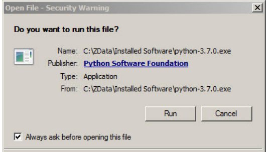 INSTALLATION OF PYTHON