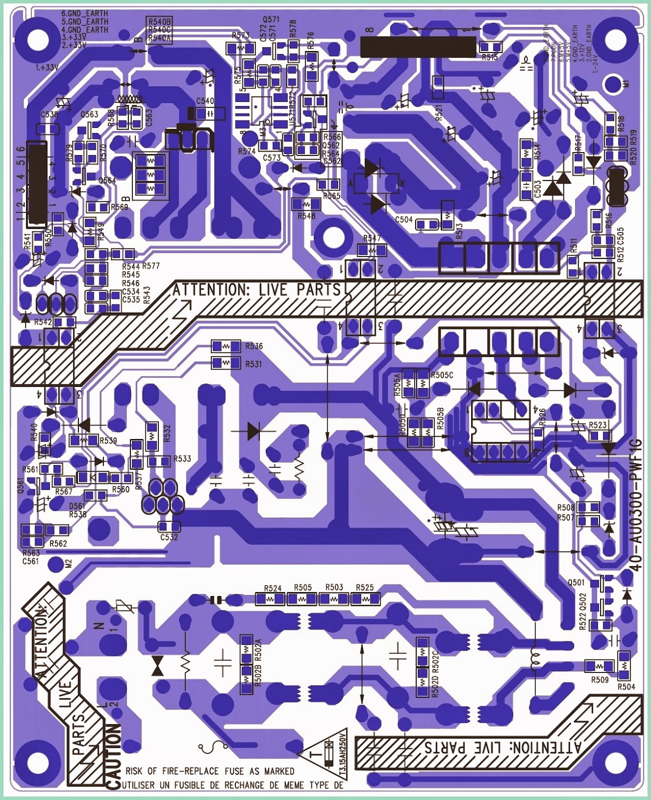Sony Trinitron Circuit Board Diagram