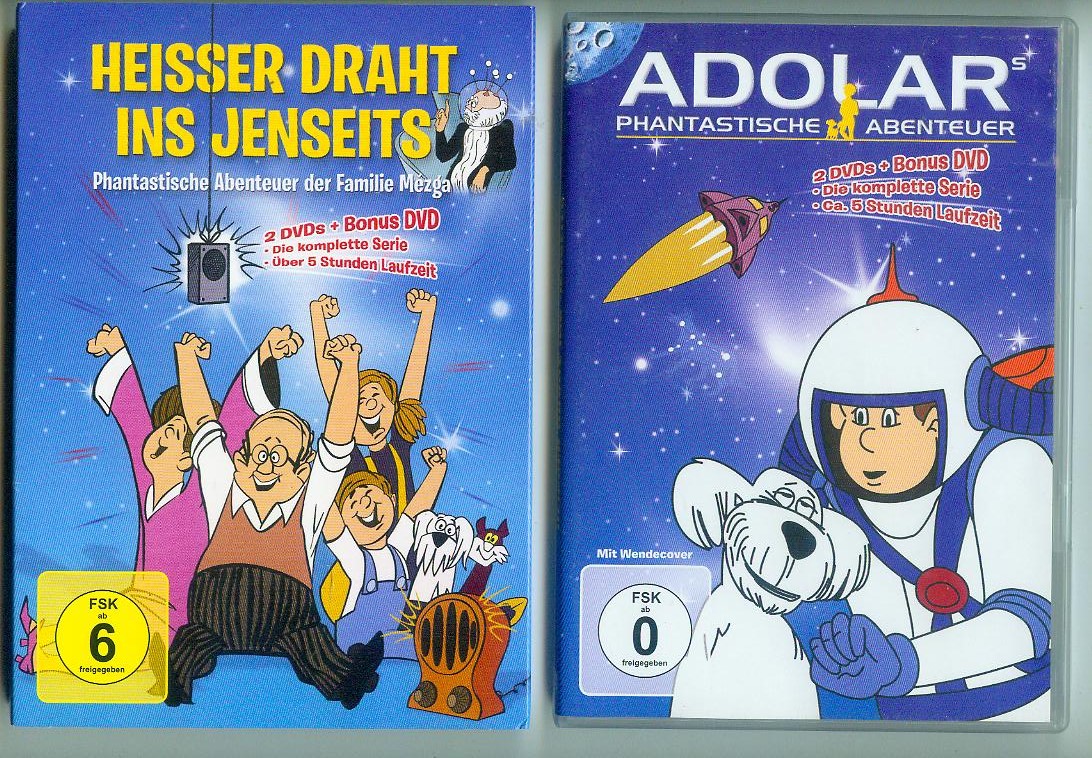 Rezensionen Für Größer Als Im Fernsehen Altes und Neues von Bernd Nowack, Dessau: Nostalgie-DVD´s mit "Adolar