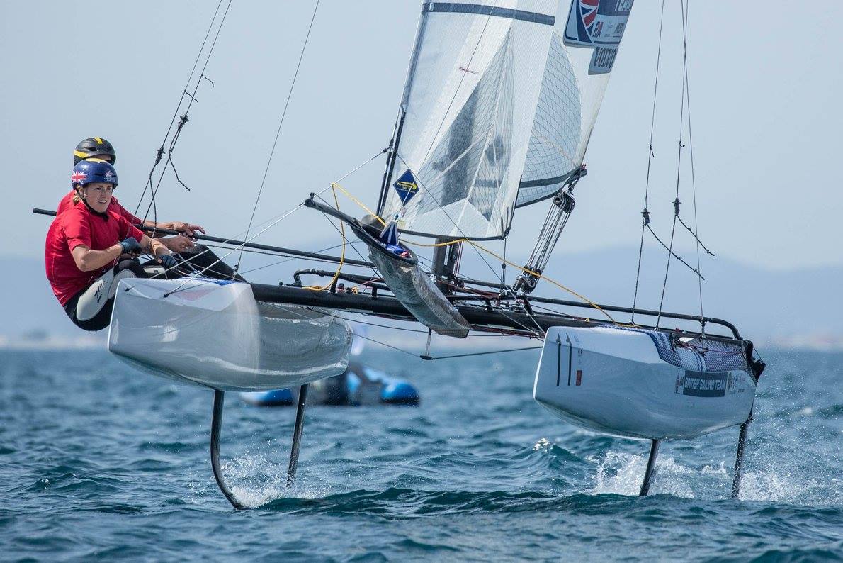Nacra 17 Worlds 2017 Day 4 Gold & Silver fleets Catamaran Racing
