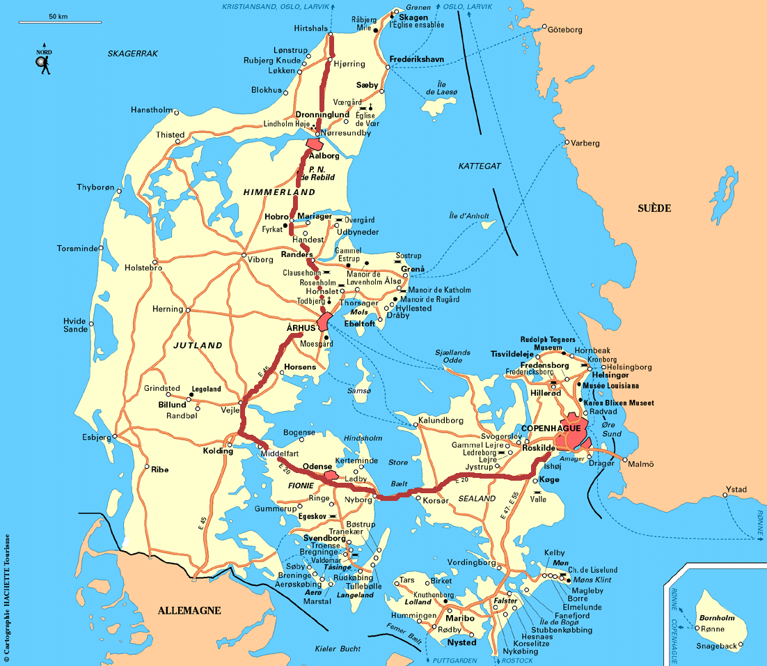 Каттегат пролив карта