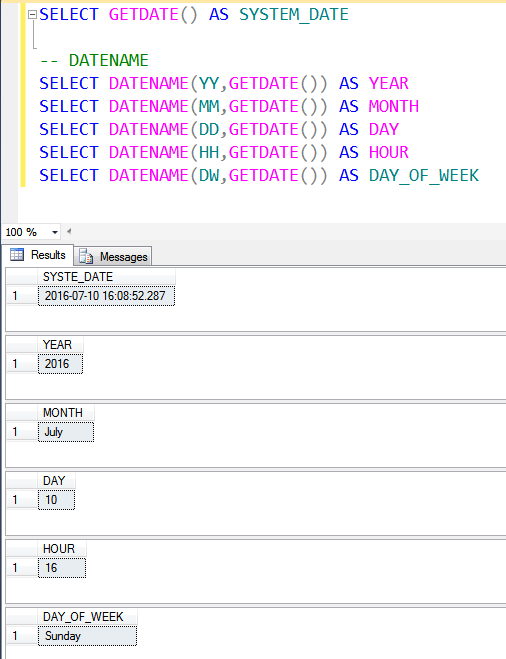 Bala Krishna's MSBI Blog: SQL SERVER -- Date Functions-- Part-17