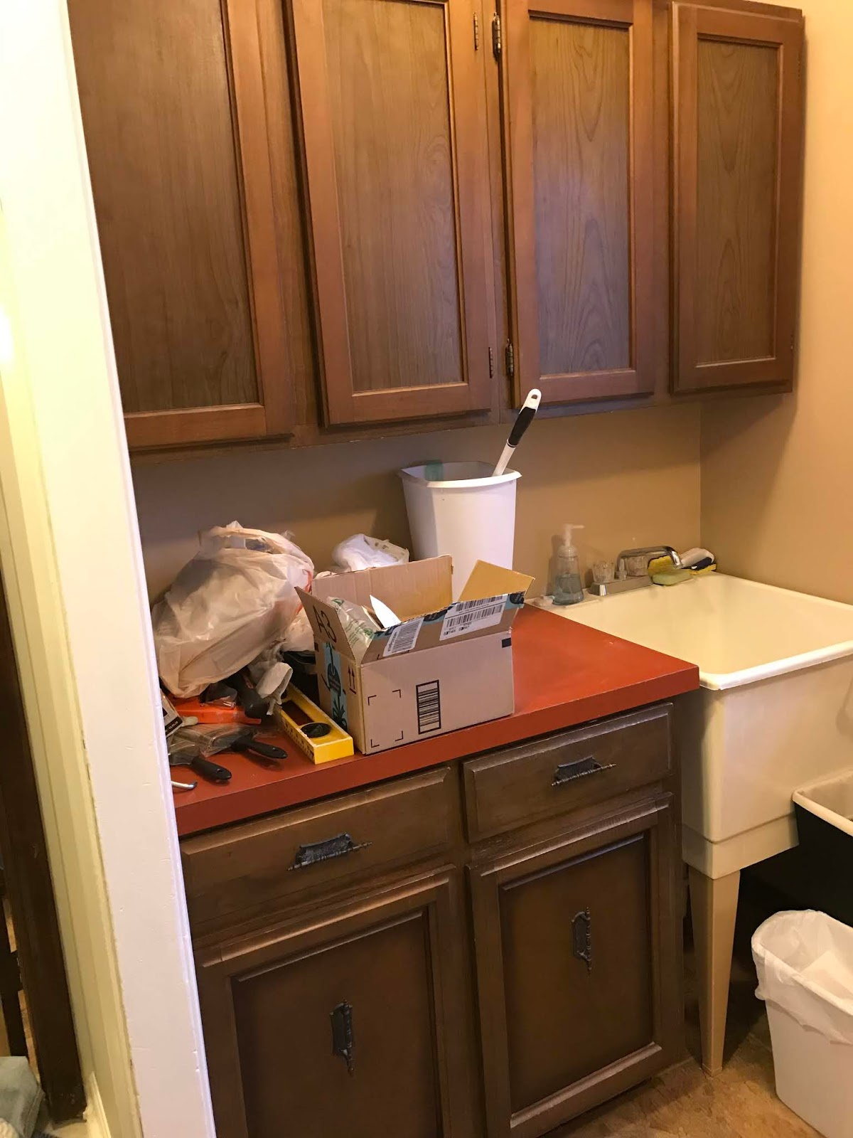 The Santinis Laundry Room Redo