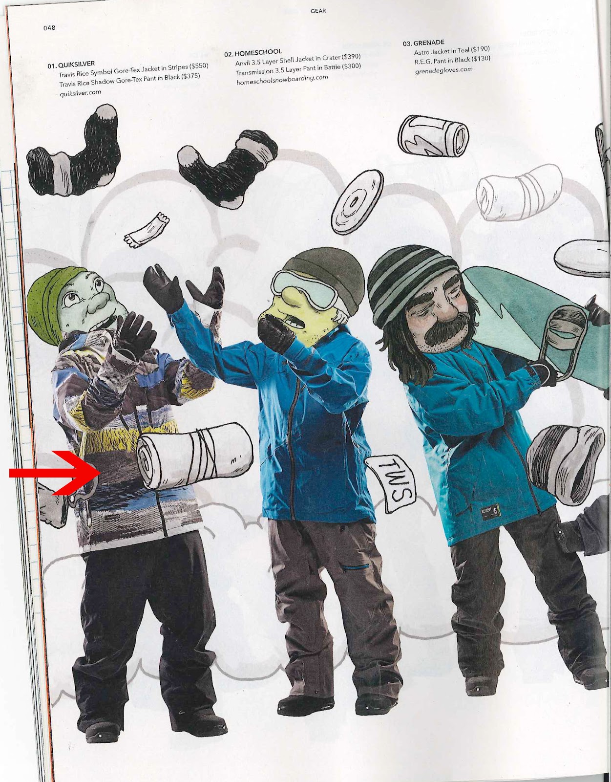 Quiksilver PR Quiksilver Snow Gear in Transworld SNOWboarding!