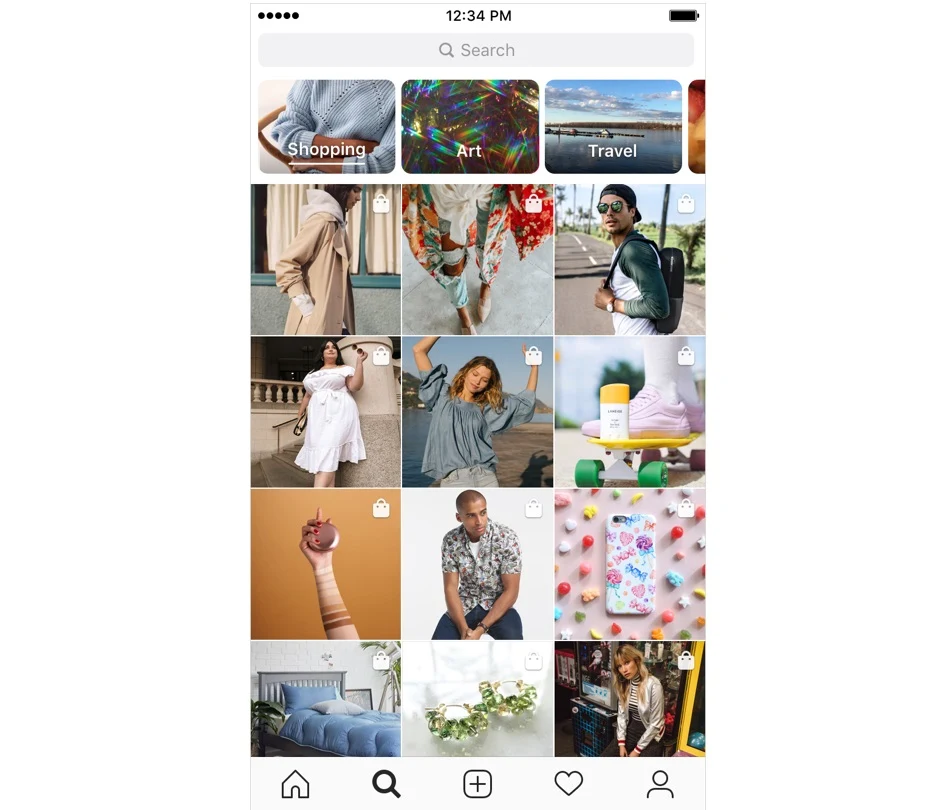 Social Media Marketing Made Simple: Instagram adds a shopping tab to the Explore page