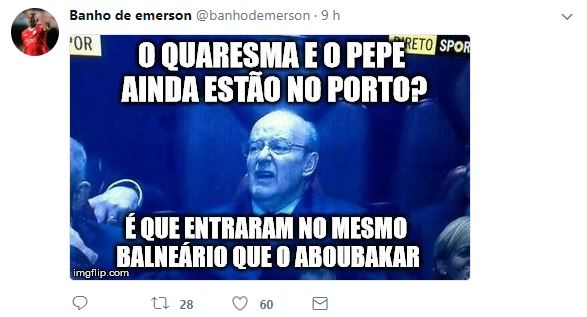 Pinto da Costa, Quaresma, Pepe e Aboubakar Pinto da Costa, Quaresma, Pepe e Aboubakar