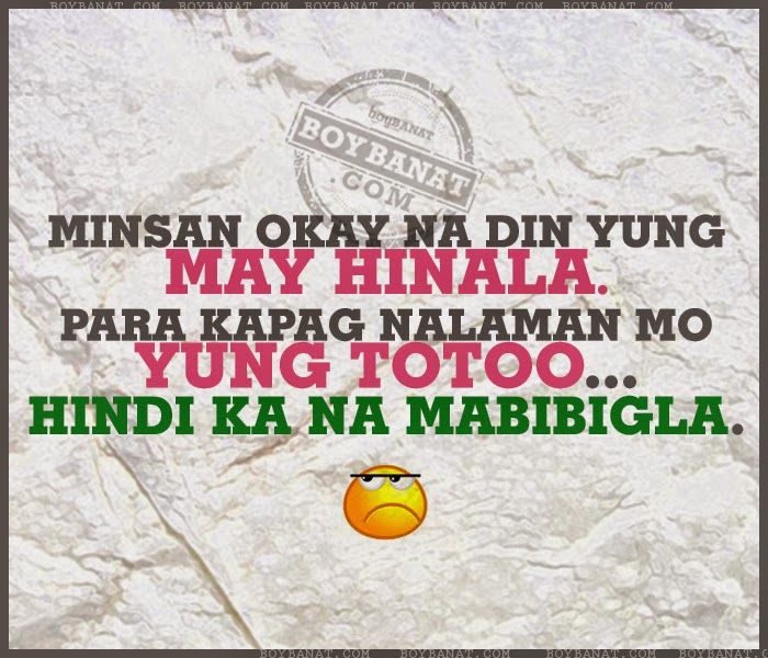 Tagalog Text Love Quotes and Messages ~ Boy Banat