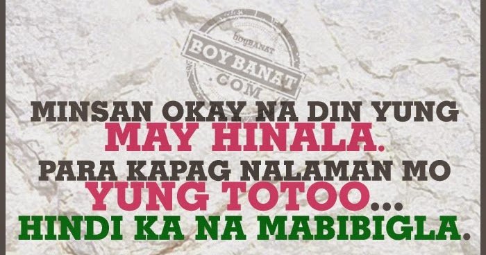 Messages tagalog sweet text 50 Sweet