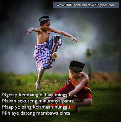 Pantun Palang Pintu Silat Betawi Goreng