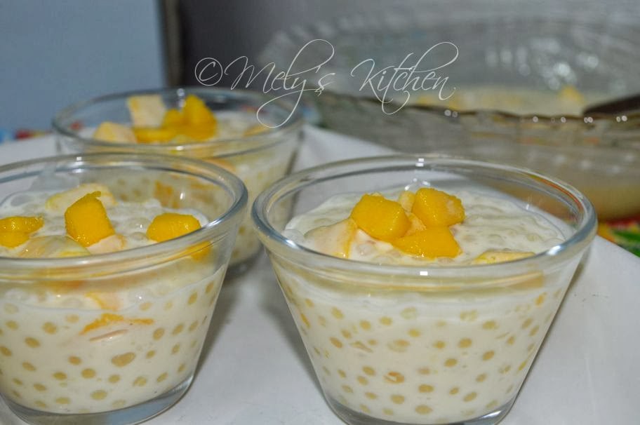 Mely's kitchen Tapioca Mango Salad
