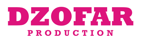 Font Rockwell untuk logo dzofar production