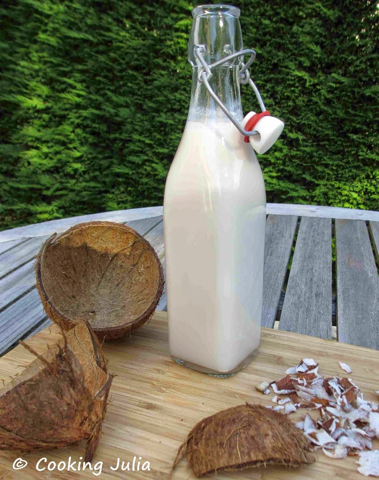COOKING JULIA : LAIT DE COCO MAISON
