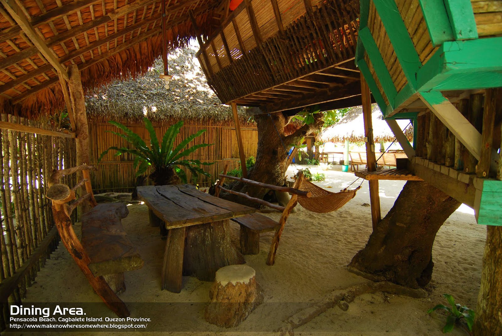 Make Nowhere Somewhere Pansacola Beach Resort Cagbalete Island Below The Tree House