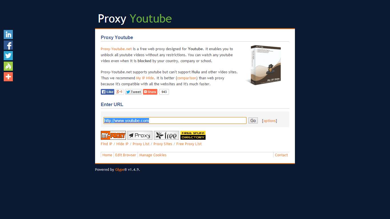 Proxy Youtube.