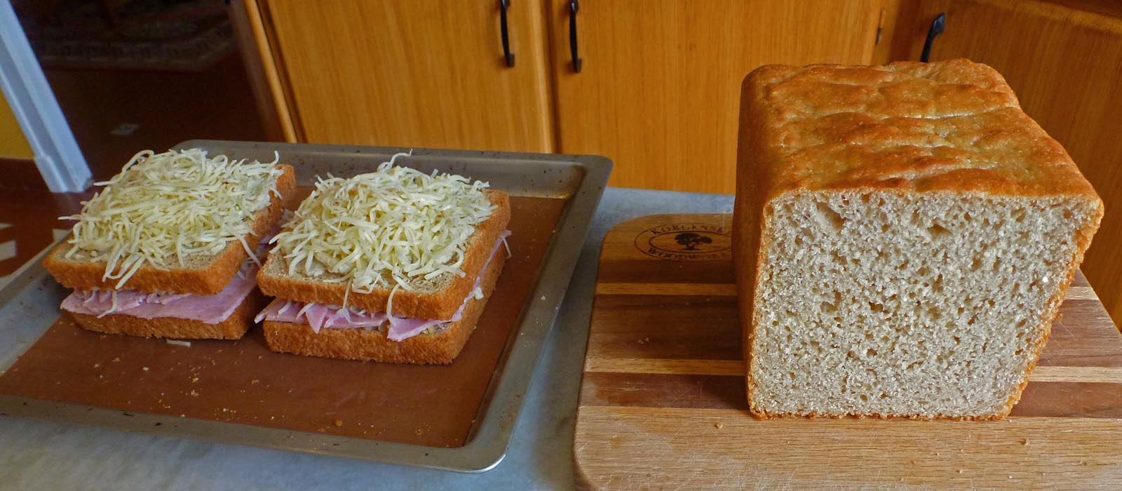 Living The Life In Saint Aignan Mon Croque Monsieur Mon Pain De Mie