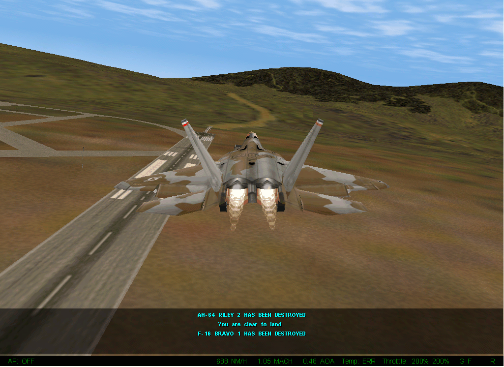 F-22 Raptor PC Game For Windows