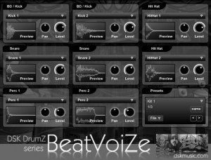 DSK DrumZ BeatVoiZe - VST de Beat Box