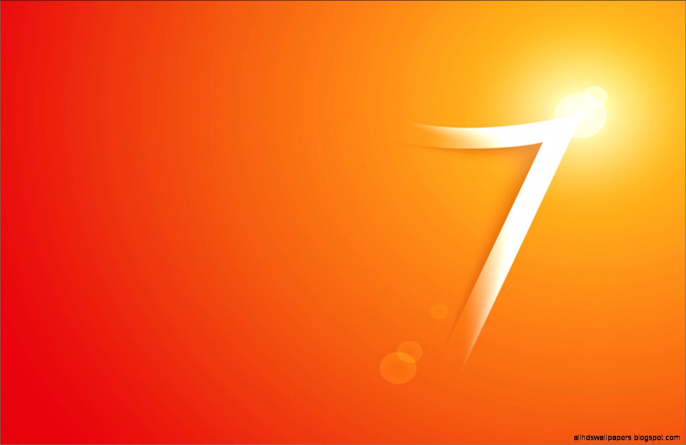 More on the 7 in Windows 7 plus new Windows 7 Wallpapers