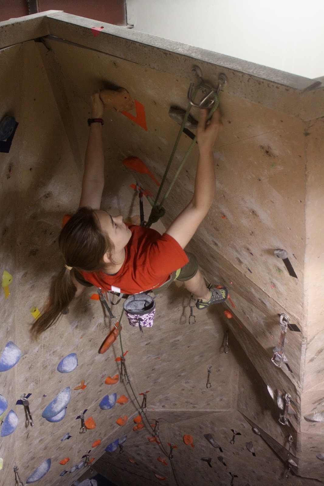 Climbing Ethics Preparing for your first Lead Class Aiguille's Rock