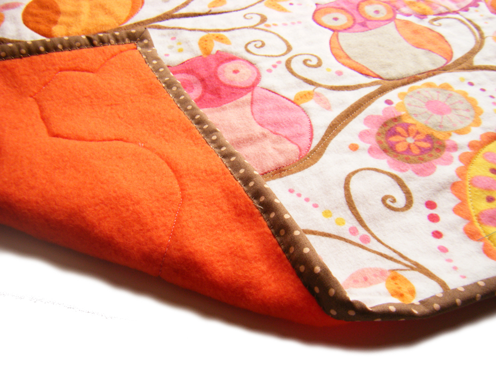 This Creative Bliss Double Snuggle Baby Blanket