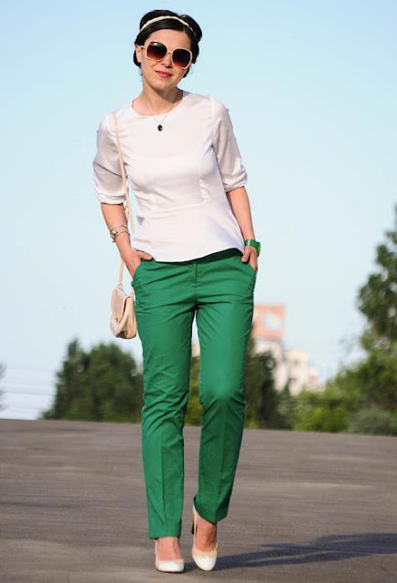 PANTALONES COLOR Belleza Moda para la Mujer